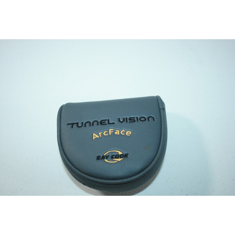 Ray Cook Tunnel Vision ArcFace Gray Putter Headcover